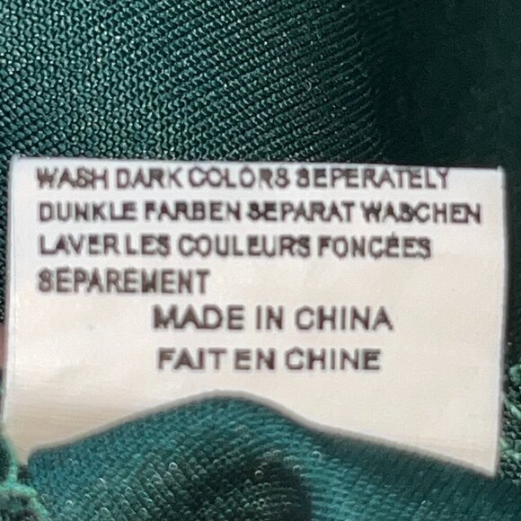 CANTON WALKER Emerald Green Satin Halter Backless Back Bow Mini Slip Dress - M - Picture 10 of 10